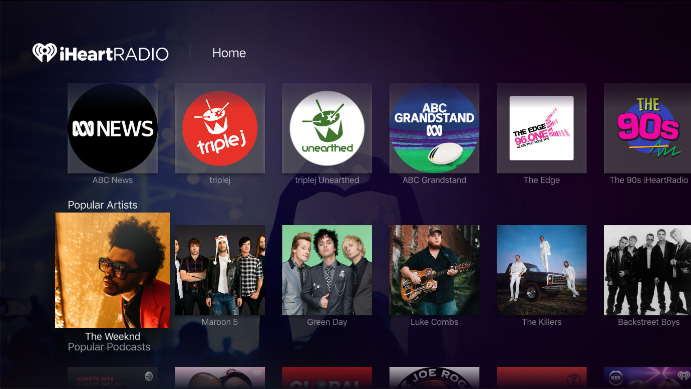 how to get iheartradio to play on apple watch