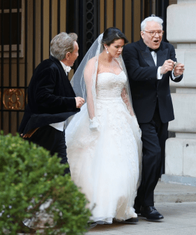 Selena Gomez Spotted In A Wedding Dress